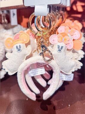 Disney mini halloween ears bag charm WDW 2026